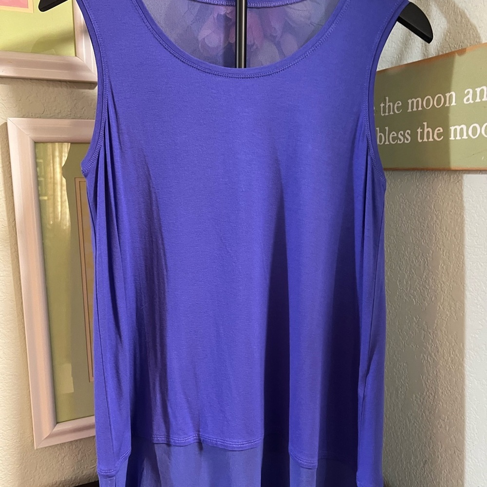 Chico's Vibrant Purple Tank Top #022